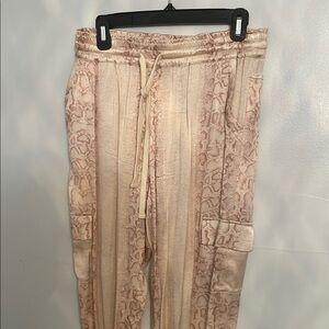 Melissa Nelson’s Women's Snake Print joggers